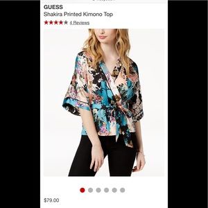 GUESS kimono top